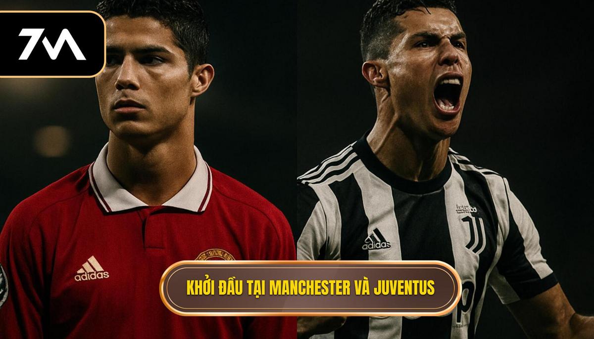 Khởi đầu tại Manchester United và bước ngoặt mang tên Juventus