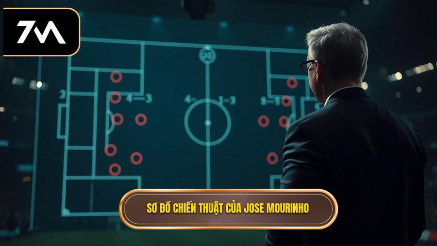 Sơ đồ chiến thuật của Jose Mourinho