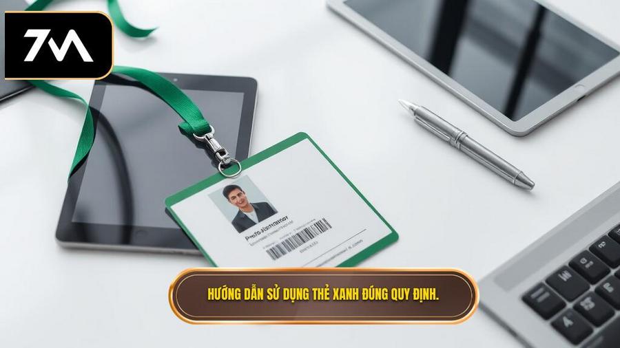 Hướng dẫn sử dụng thẻ xanh đúng quy định.