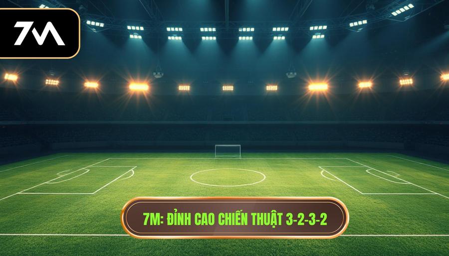 Chiến thuật bóng đá 3-2-3-2: Phân tích chuyên sâu từ chuyên gia 7M