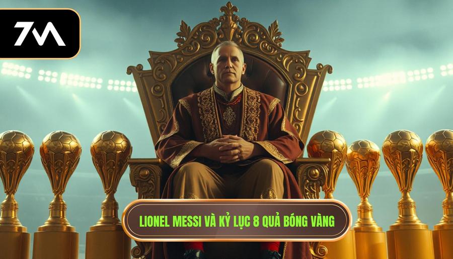 Lionel Messi – Vị vua không ngai với kỷ lục 8 Quả Bóng Vàng