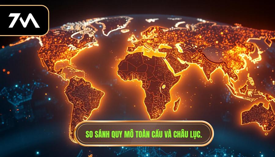 Quy mô và tính chất địa lý: Toàn cầu đối đầu Châu lục