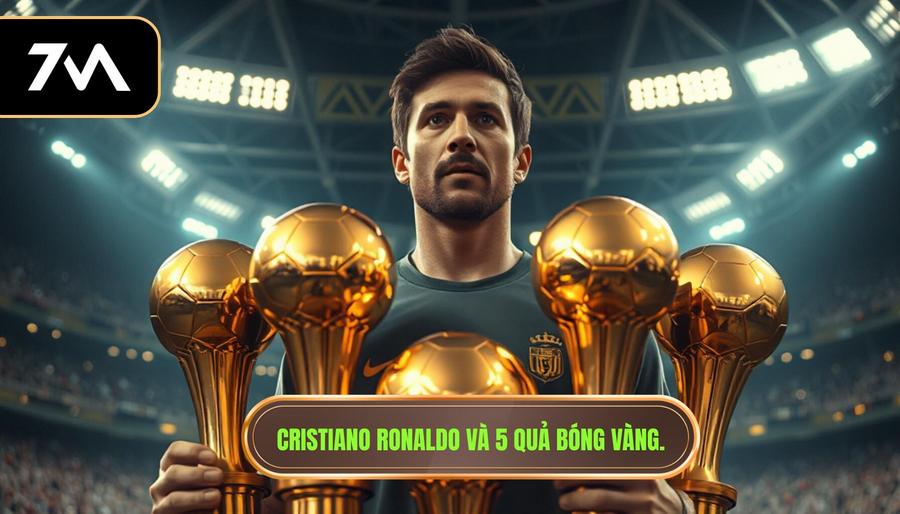 Cristiano Ronaldo – Đối trọng vĩ đại với 5 Quả Bóng Vàng