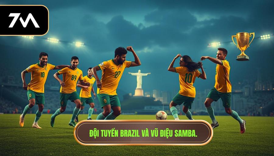 1. Brazil - "Các vũ công Samba" và kỷ lục vô tiền khoáng hậu