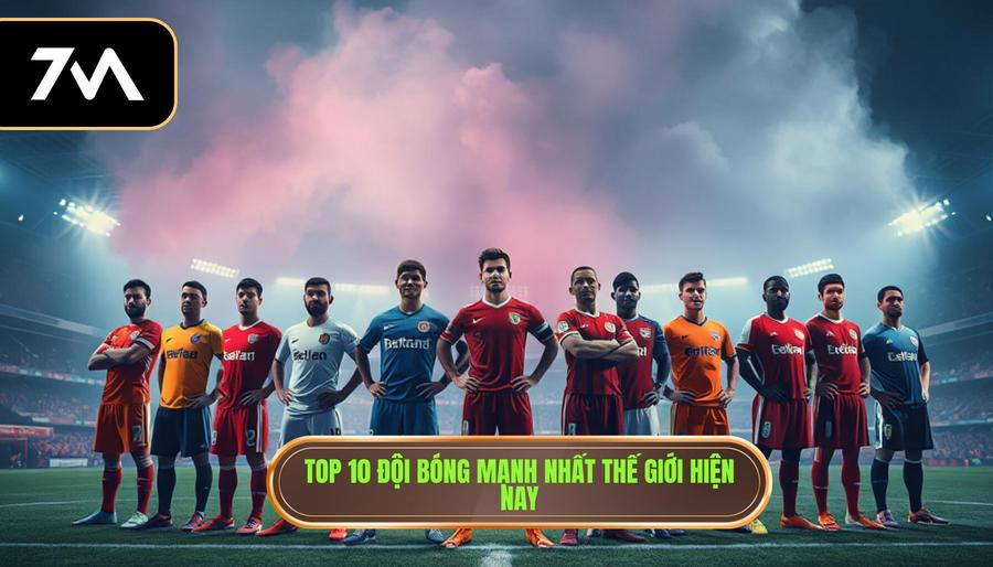 Chi tiết Top 10 đội bóng mạnh nhất thế giới hiện nay